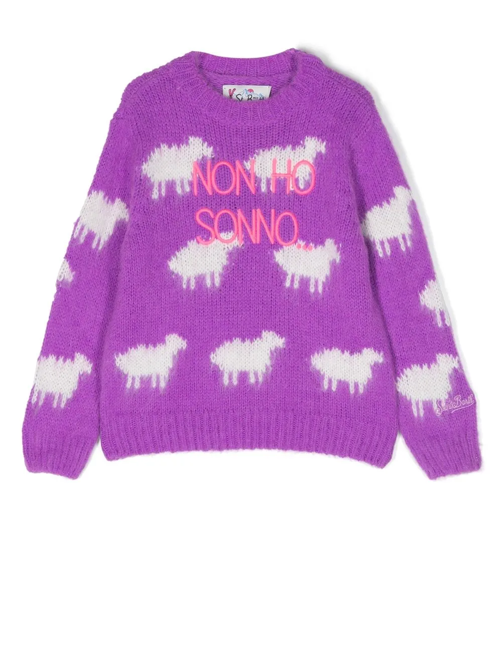 MC2 Saint Barth Kids suéter Non-Ho-Sonno - Morado