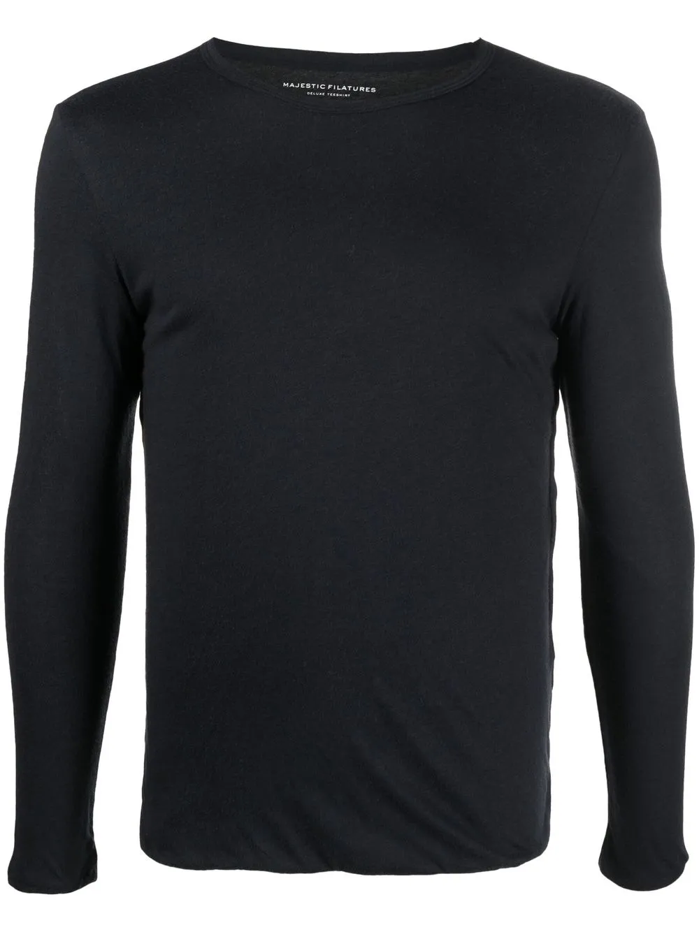 Majestic Filatures playera de manga larga - Azul