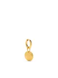 Maria Black Tan Huggie Earring - Gold