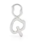 Maria Black Fluent letter Q charm - Silver