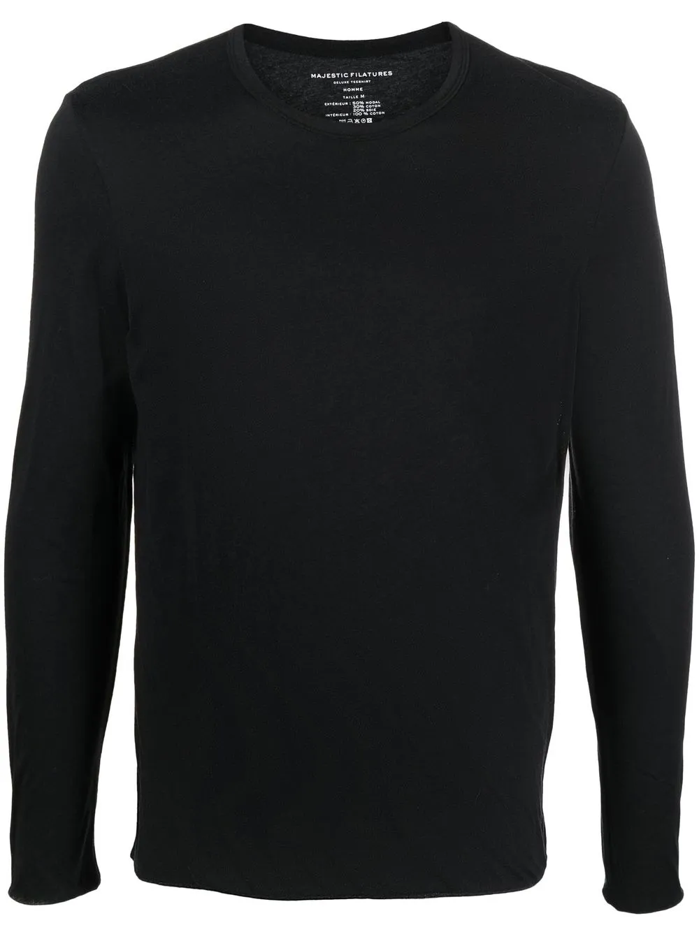 

Majestic Filatures long-sleeve modal T-Shirt - Black