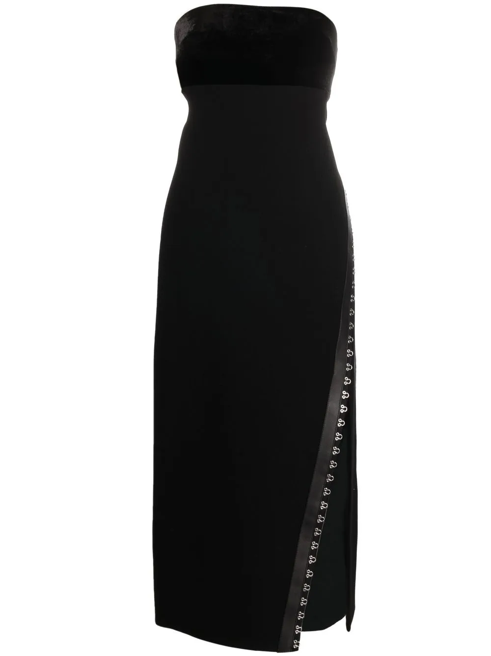 

Roberto Cavalli vestido strapless - Negro