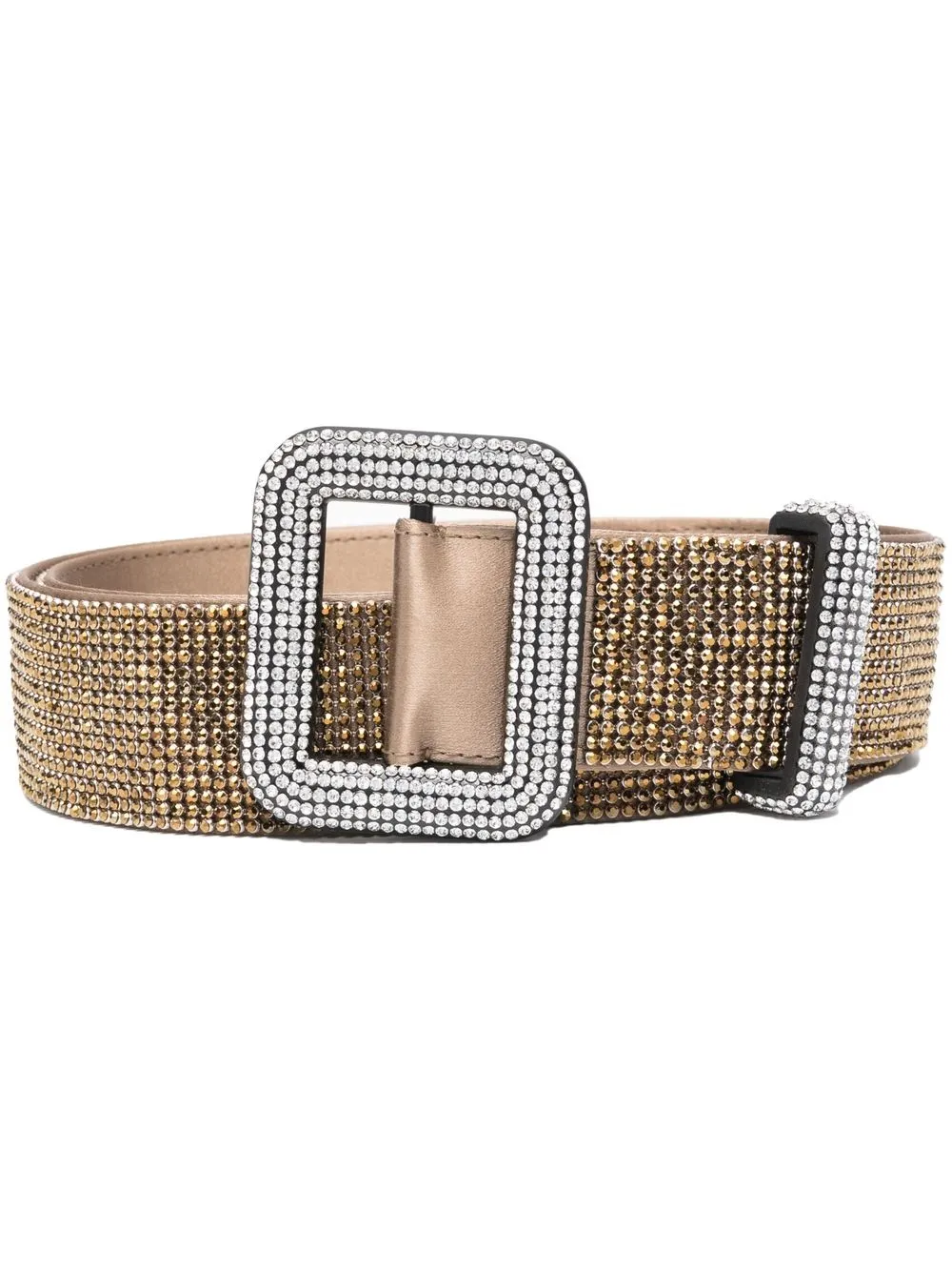 

Benedetta Bruzziches rhinestone-embellished belt - Gold