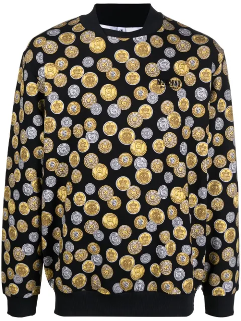 Moschino sweat à imprimé graphique