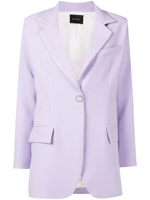 Blazer à simple boutonnage - Olympiah - Modalova