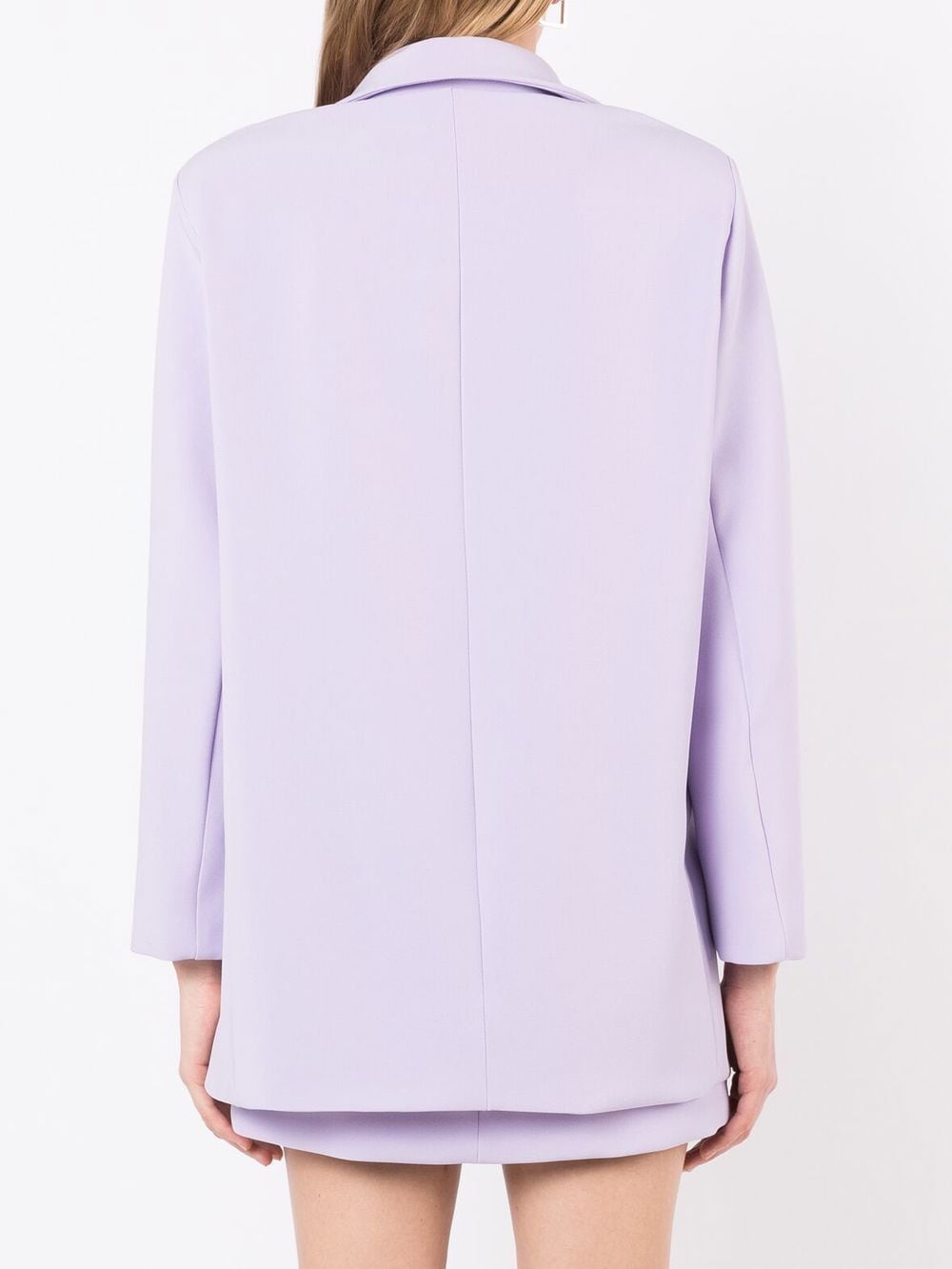 Shop Olympiah Single-breasted Tailored Blazer In Purple
