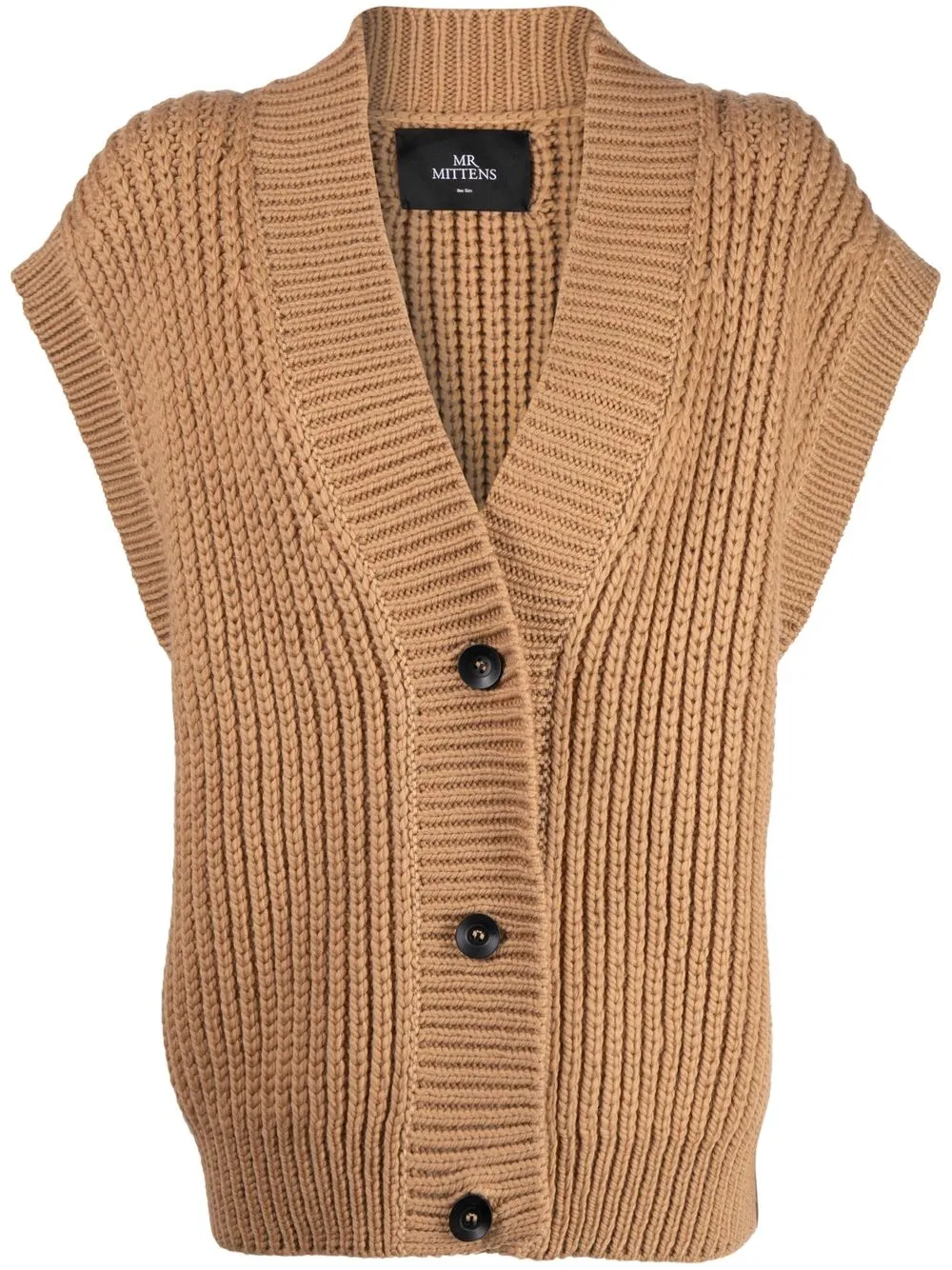 

Mr. Mittens Veda Fisherman vest - Brown