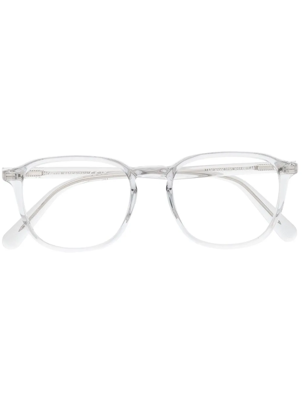 

Moncler Eyewear transparent square-frame glasses - Grey