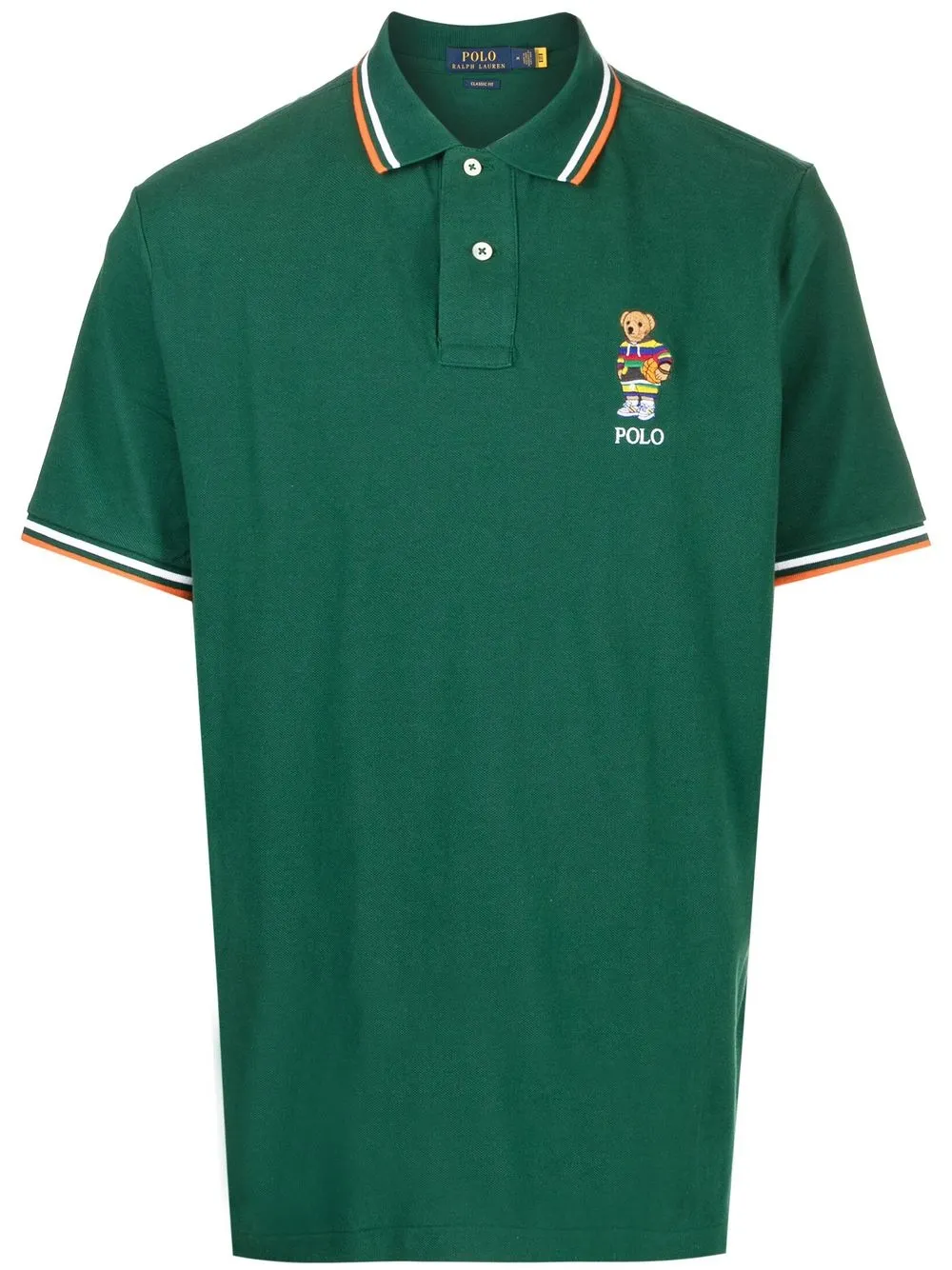 

Polo Ralph Lauren playera tipo polo con motivo Bear - Verde