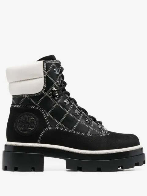 Tory Burch bottes Miller à semelle crantée