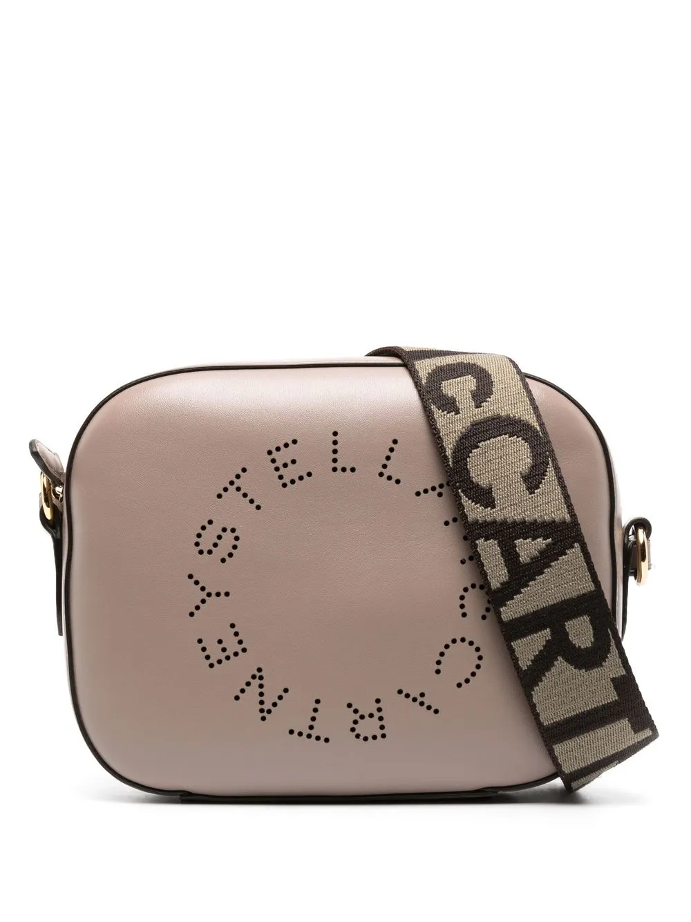 

Stella McCartney perforated-logo crossbody bag - Neutrals