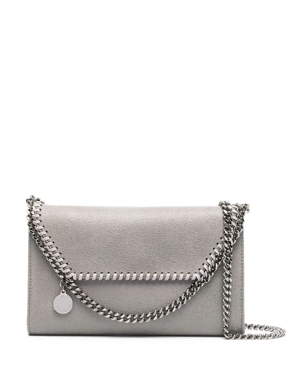 

Stella McCartney Falabella chain-link crossbody bag - Grey