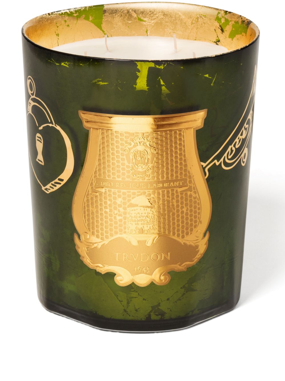 Trudon Gabriel Christmas Candle In Green