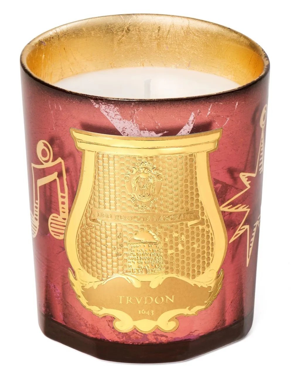 

TRUDON Spella Christmas candle (270g) - Pink