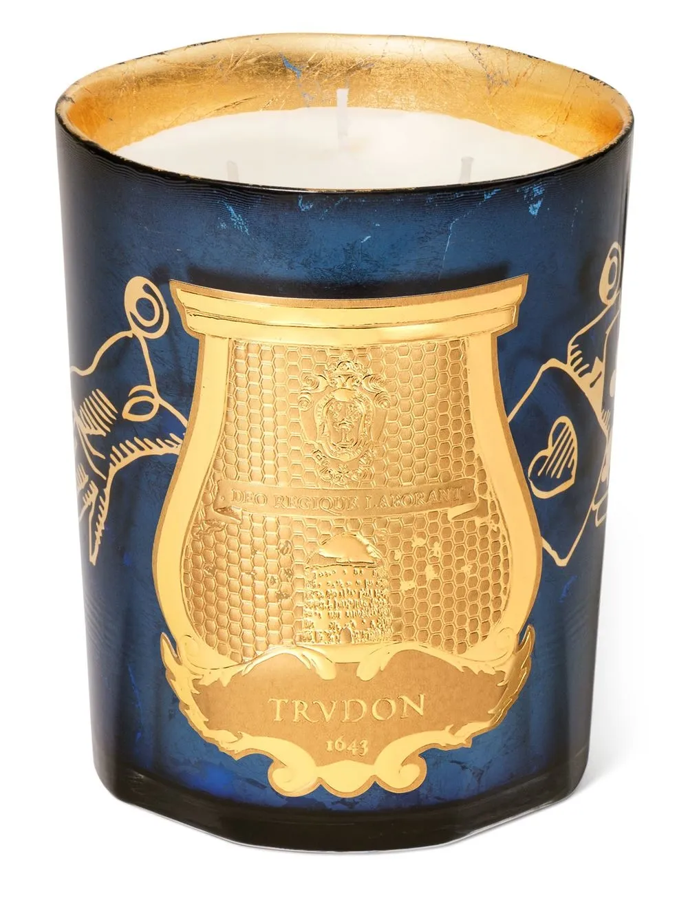 

TRUDON Fir Christmas candle (270g) - Blue