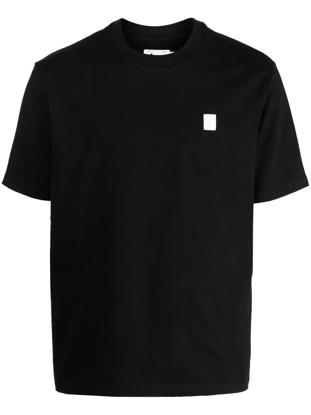 

izzue playera con logo estampado - Negro