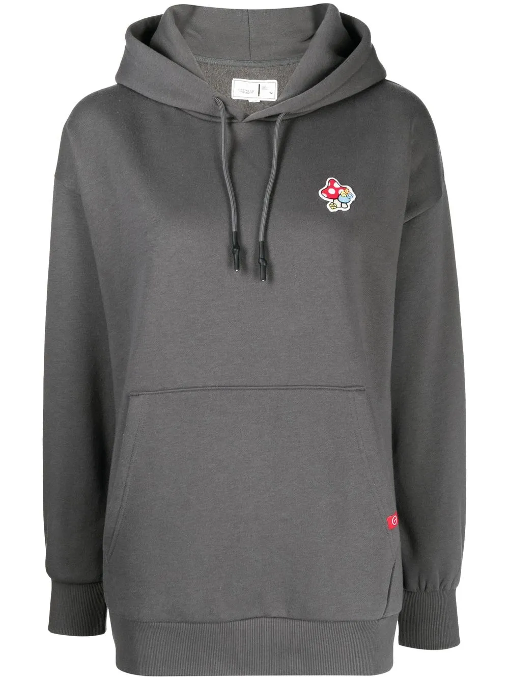 

CHOCOOLATE mushroom graphic-print hoodie - Grey