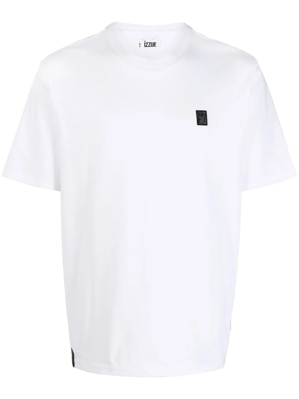

izzue playera con logo estampado - Blanco