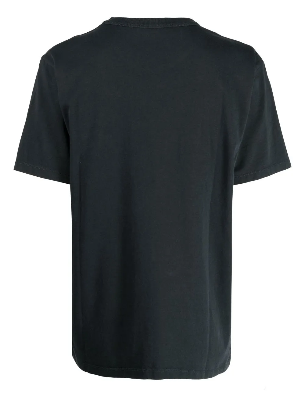 Maison Kitsuné T-shirt met logo applicatie - Zwart