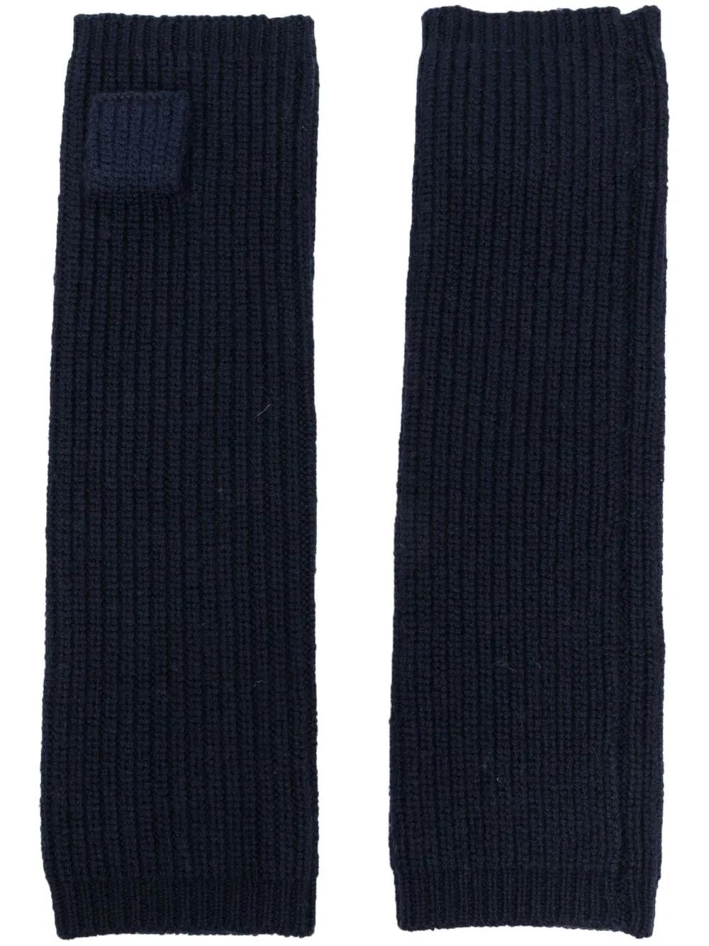 

Isabel Marant fingerless merino-wool gloves - Blue