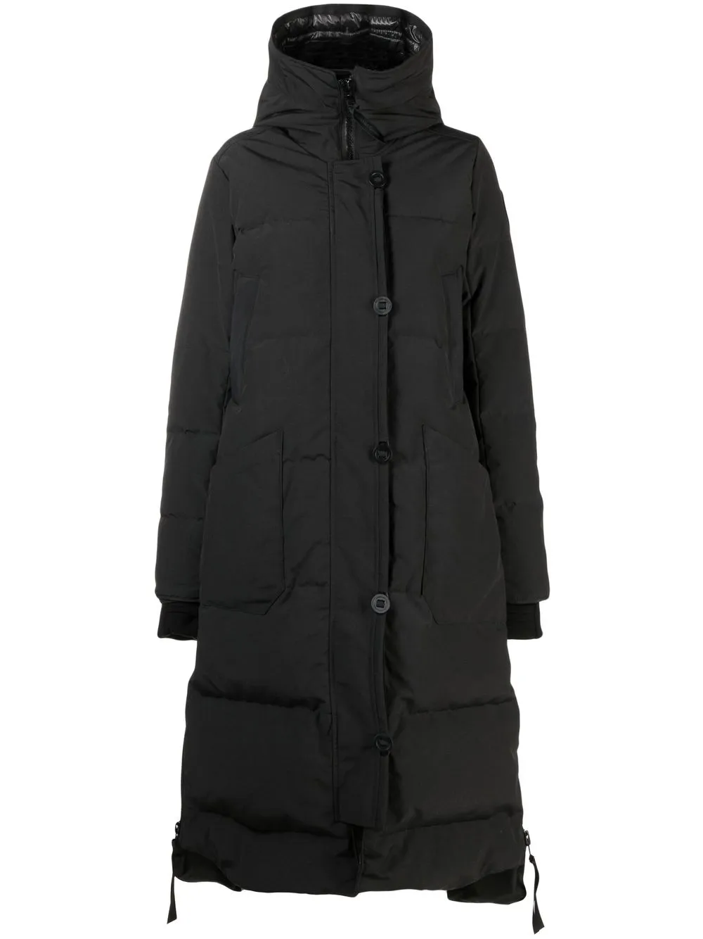 

Canada Goose parka Aldridge capitonada - Negro