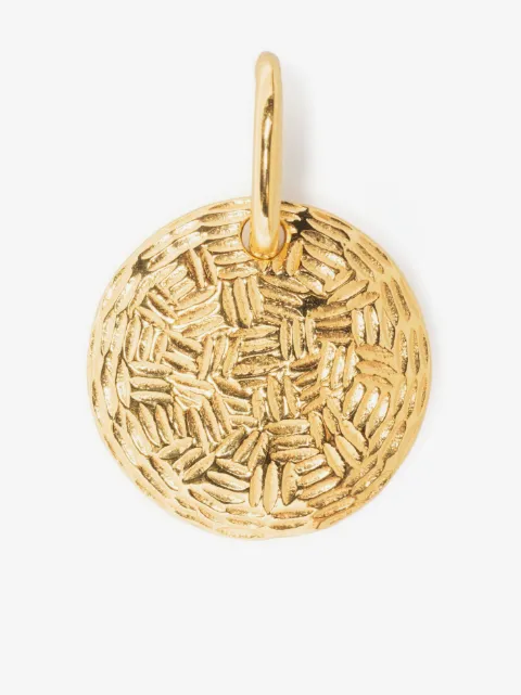 Maria Black gold-plated Moneta charm