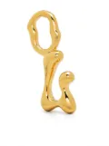 Maria Black Fluent Letter L pendant - Gold