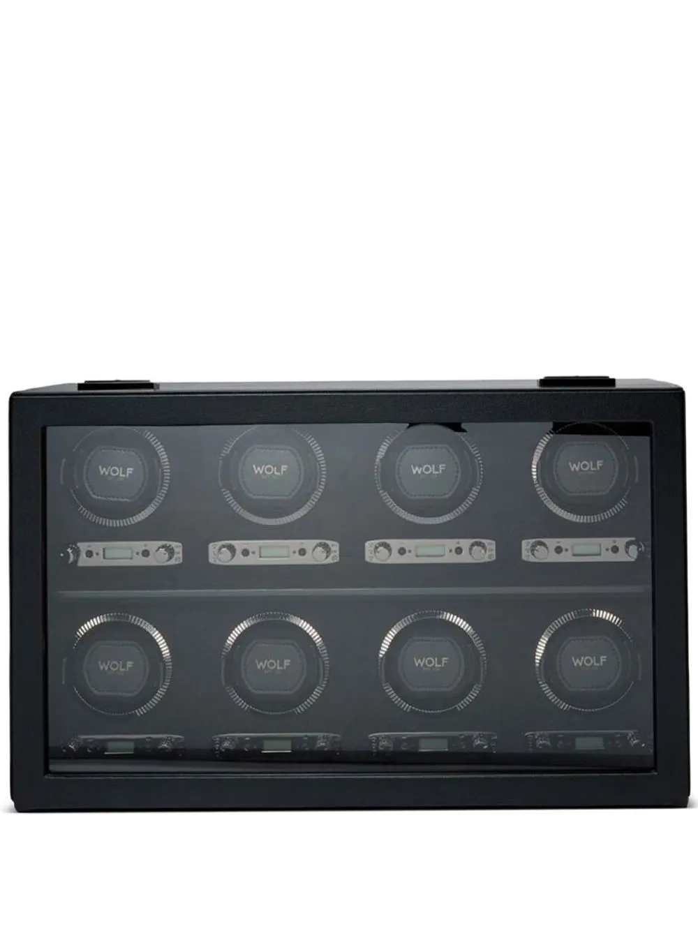 

WOLF British Racing 8pc watch winder - Black