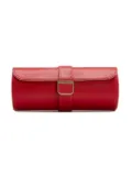 WOLF Palermo watch and jewellery pouch - Red