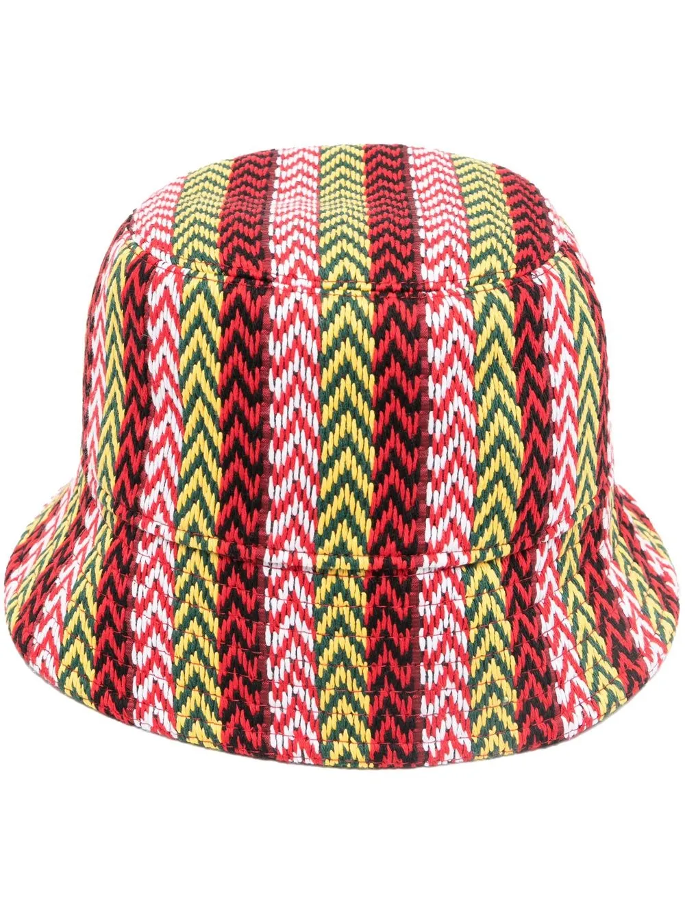 

Lanvin logo-patch bucket hat - Black