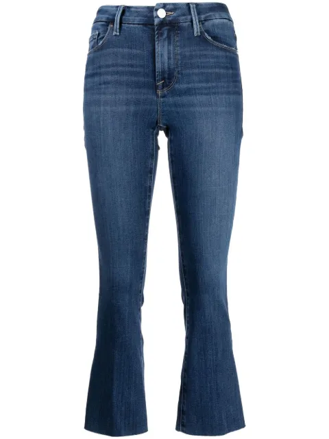 FRAME Le Crop mid-rise cropped jeans 