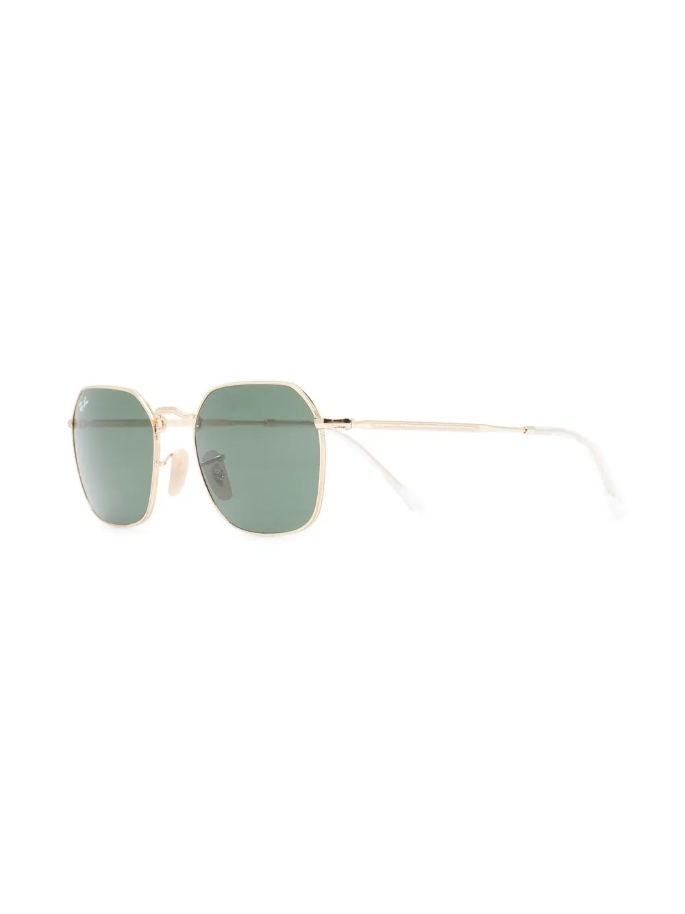 Ray-Ban Jim zonnebril met rond montuur - Goud