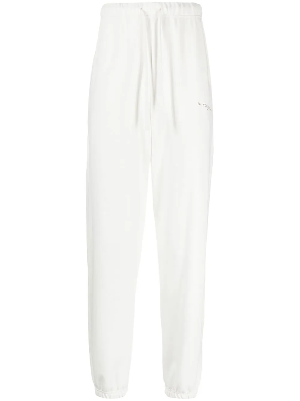 

Ih Nom Uh Nit logo-print drawstring track-pants - White
