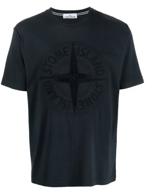 Stone Island logo-print short-sleeved T-shirt