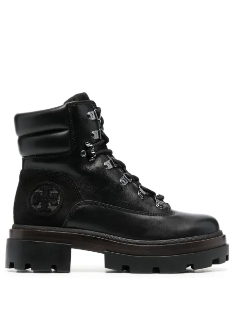 Tory Burch Lug Miller leather boots