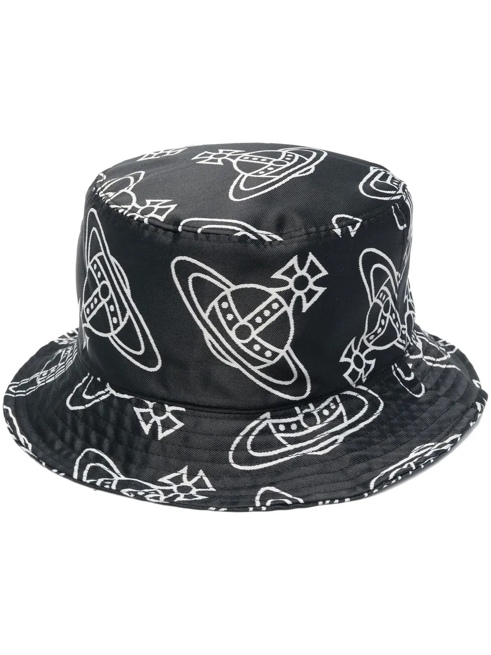 

Vivienne Westwood Orb-print bucket hat - Black