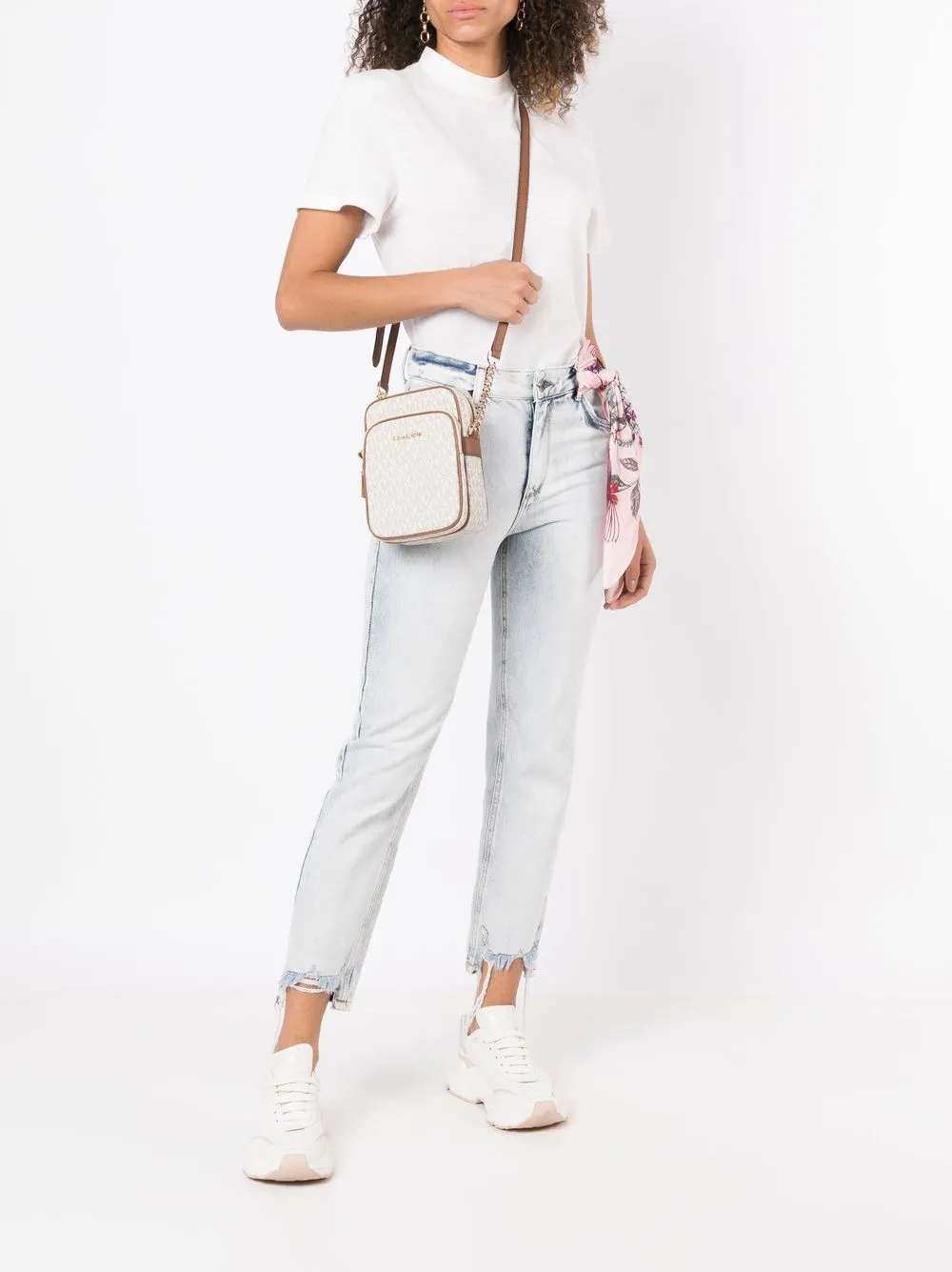 Michael Michael Kors monogram-pattern crossbody bag