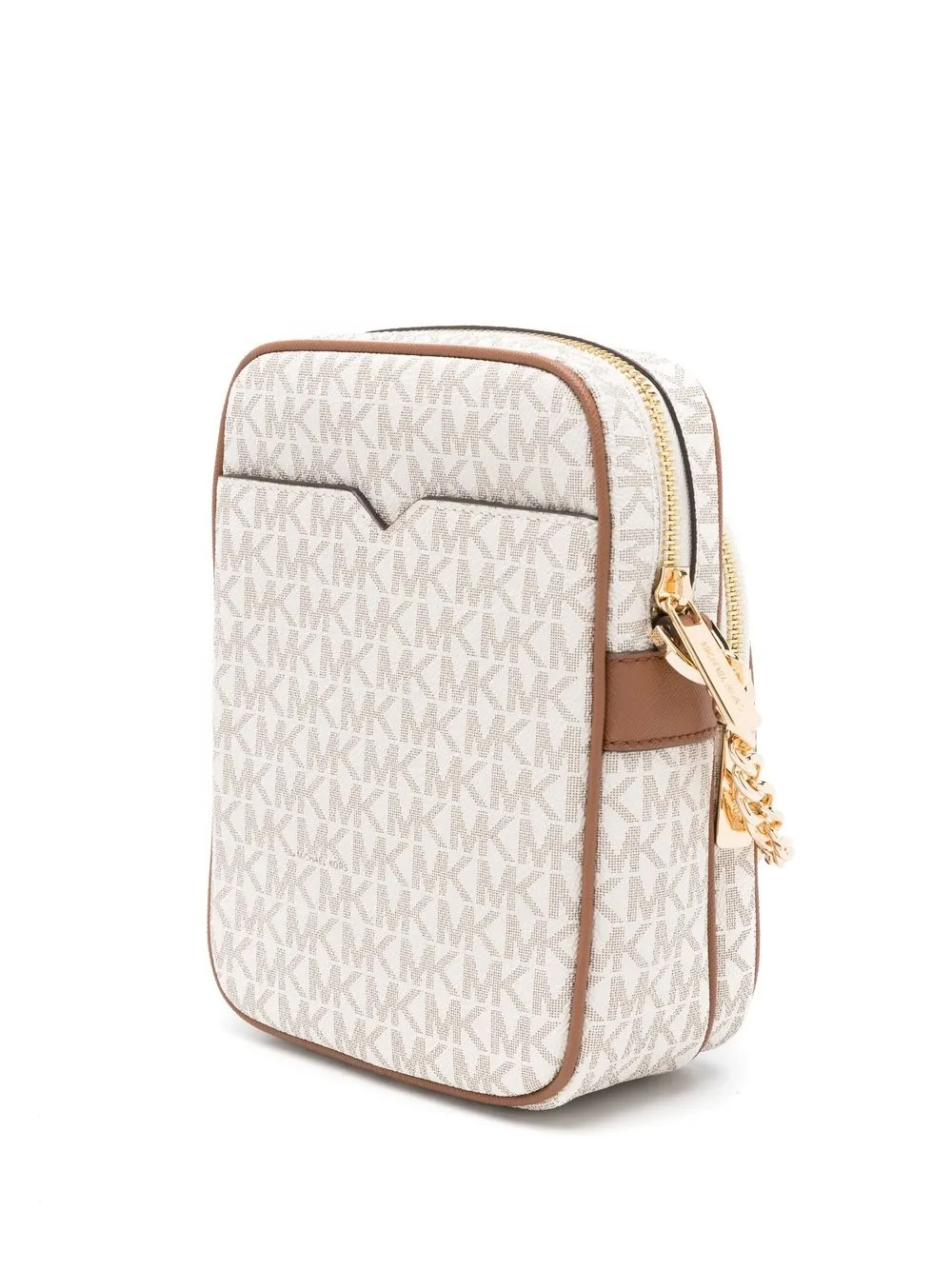 Michael Kors Crossbodytas met monogrampatroon Beige