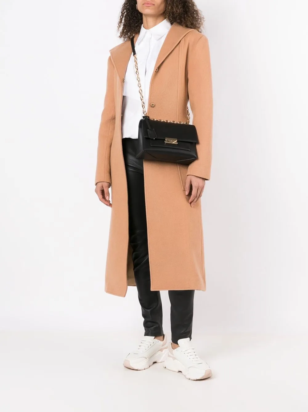  Michael Michael Kors Mittelgroße Cece Schultertasche   Schwarz 