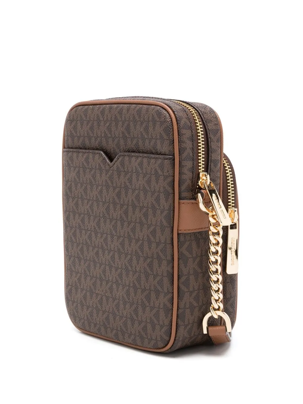 Michael Kors Crossbodytas met monogrampatroon Bruin