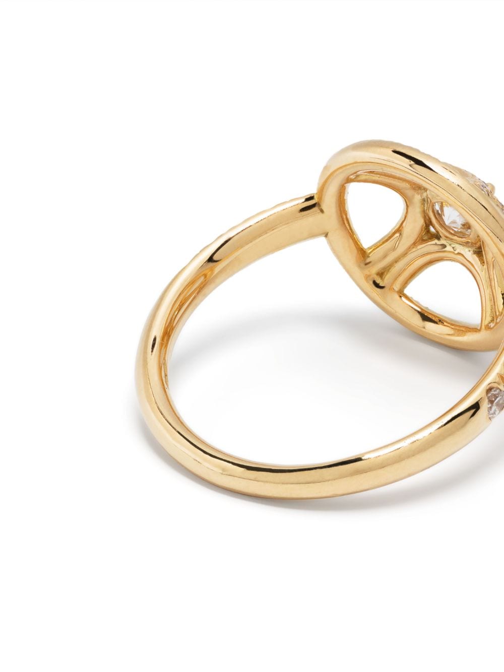 Shop Loyal.e Paris 18kt Yellow Gold Perpétuel.le Diamond Ring