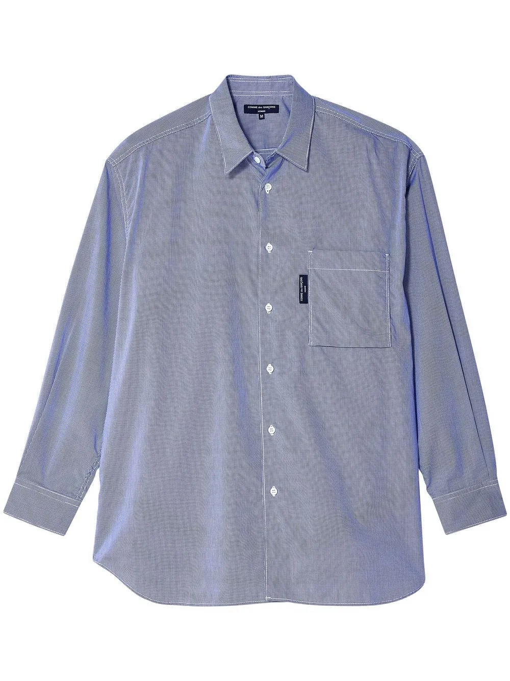 

Comme Des Garçons Homme camisa manga larga - Azul