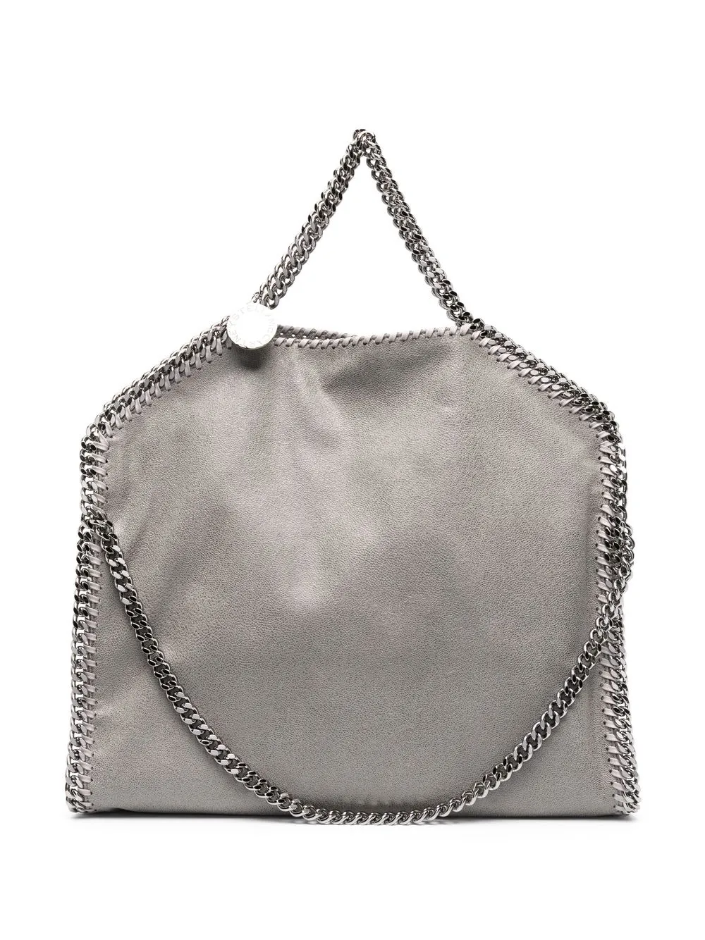 

Stella McCartney Falabella chain-link tote bag - Grey