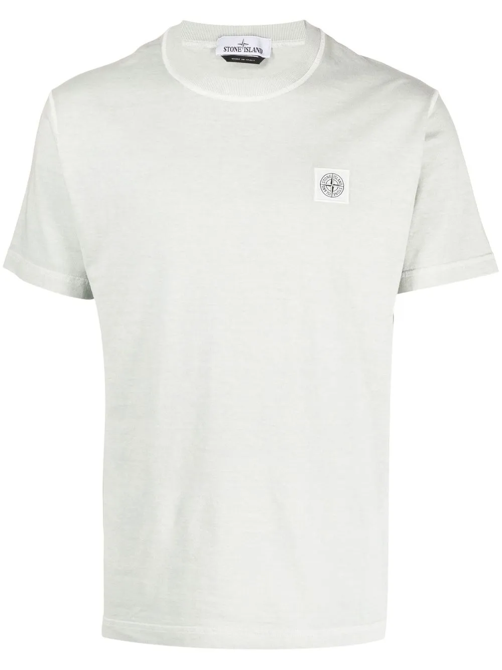 

Stone Island logo-patch short-sleeve T-shirt - Grey