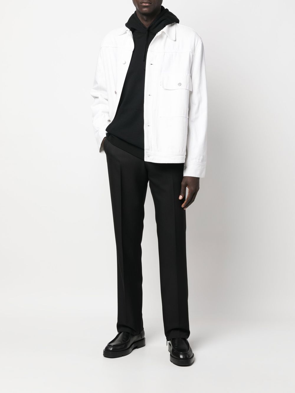 Off-White Straight broek - Zwart