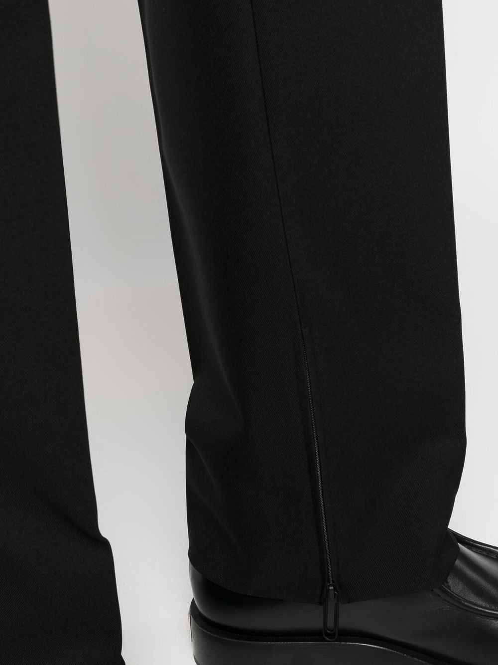 Affordable Off-White paperclip-detail straight-leg trousers Men