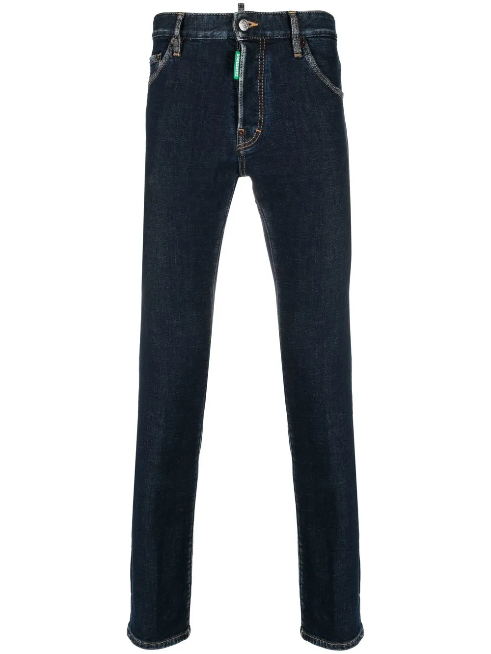 

Dsquared2 skinny jeans con tiro medio - Azul