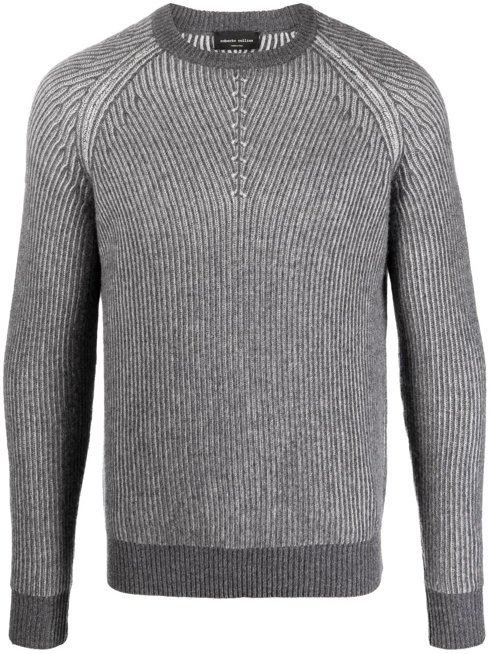

Roberto Collina ribbed knit crew-neck jumper - Grey