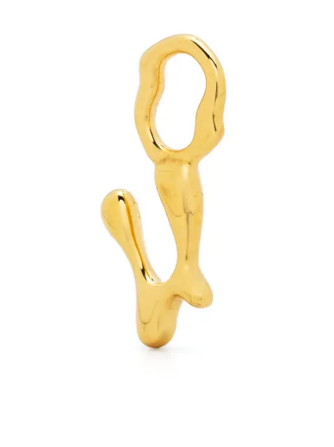 Maria Black Fluent Letter U plated charm
