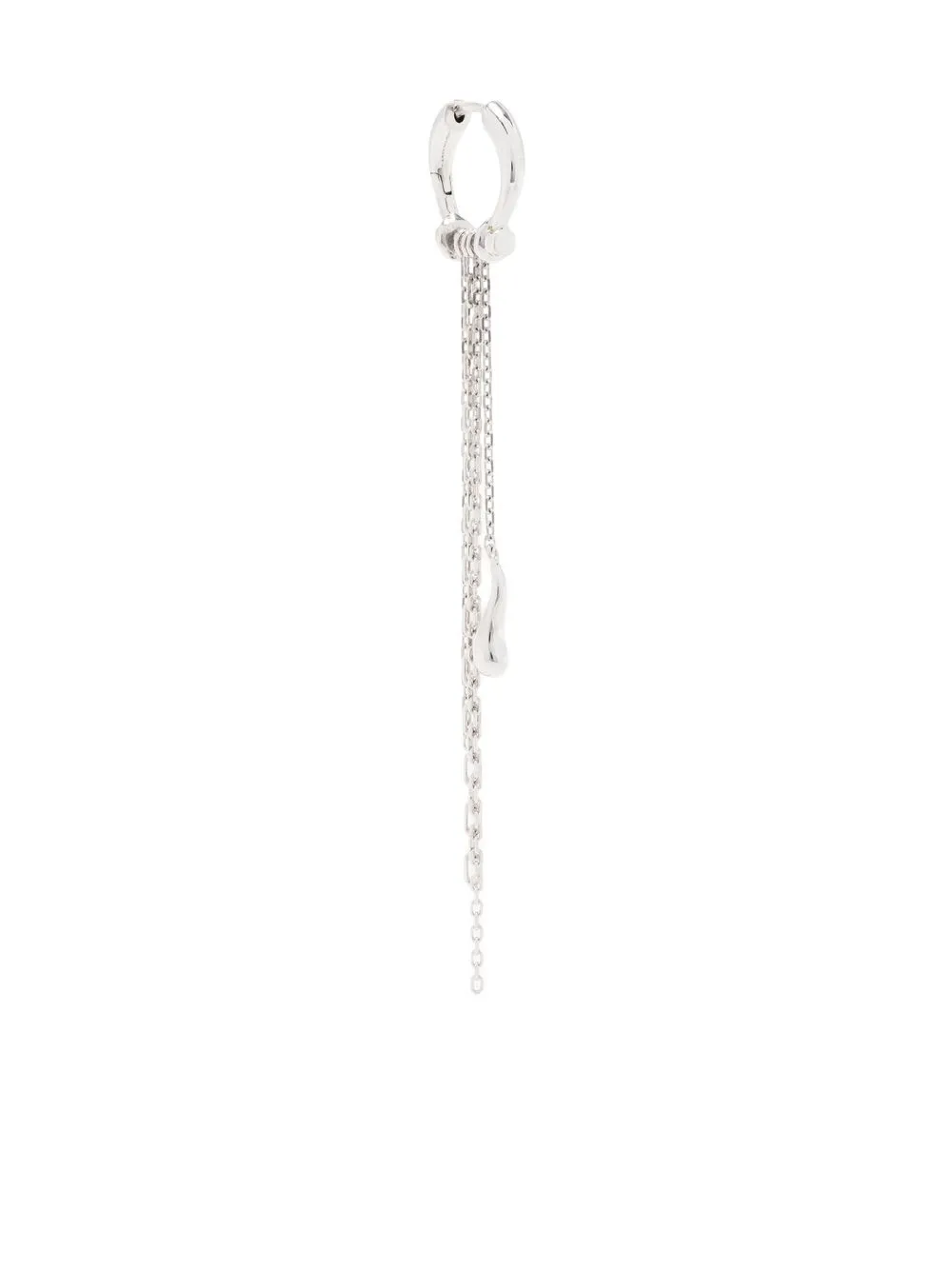 

Maria Black Rain single earring - Silver